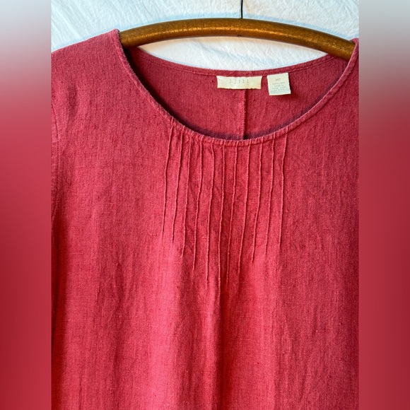 J. Jill, 100% Linen, Medium-tall, Burnt red - Picture 2 of 8